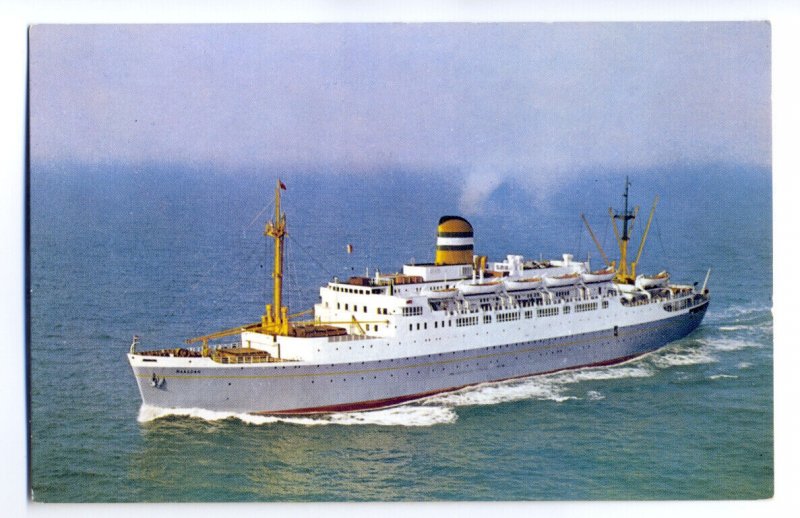 LS0361 - Holland America Liner - Maasdam - postcard