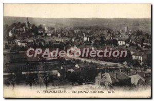 Old Postcard Neufchateau Vue Generale