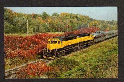 NY Susquehanna Railroad Train WASHINGTON MILLS NEW YORK