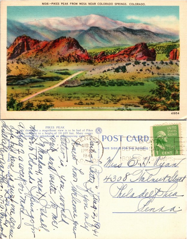 Pikes Peak, Colorado Springs, Colo. (17815