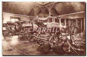 Postcard Old Versailles Grand Trianon baptism Car of the King of Rome