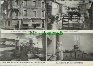 France Postcard - Hotel Du Bon Coin, 22 Rue Villers, Nancy   RR11993