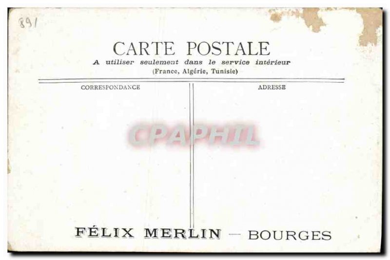 Old Postcard Geoffroy Policy & # 39Andigne Caleche Horses