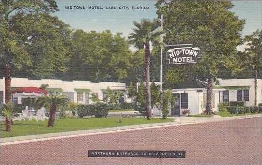 Florida Lake City Mid Town Motel