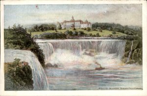 Niagara Falls Ontario LORETTO ACADEMY 1900s-20s Vintage Postcard