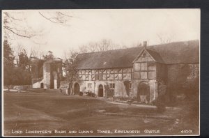 Warwickshire Postcard - Lord Leicester's Barn, Kenilworth Castle RS3247