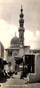 1920s CAIRO EGYPT THE MOSQUE OF KAIT BEY  PHOTO RPPC POSTCARD P1682