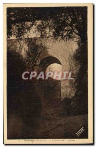 Old Postcard Gemenos B R The Bridge of Tompines