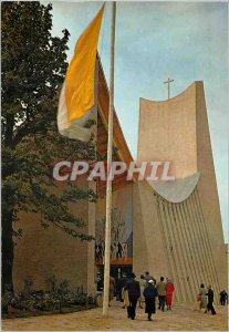Modern Postcard The pavilion st the church headquarters Brussels World Exhibi...