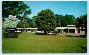 APALACHICOLA, Florida FL ~ Roadside APALACH MOTEL 1970s Franklin County Postcard