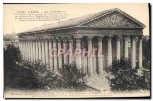 Postcard Old Paris La Madeleine