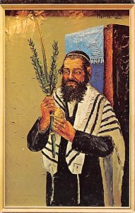 The Chusid with Esrog Artist Morris Katz Unused 