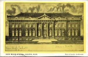 Postcard High School in Salina, Kansas~133291