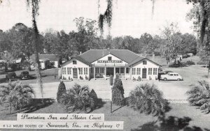 Savannah Georgia Plantation Inn and Motor Court Vintage Postcard AA41321