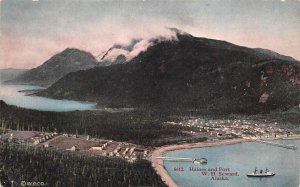 HAINES AND FORT W.H. SEWARD ALASKA MILITARY POSTCARD (c. 1920's)