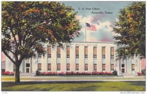 Exterior, U.S. Post Office, Amarillo, Texas, 30-40s