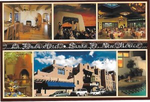 La Fonda Hotel Split View 100 E San Francisco Santa Fe New Mexico