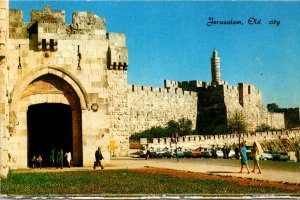 Israel Jerusalem Old City Jaffa Gate and Citadel