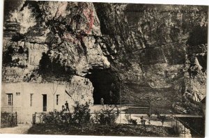 CPA Entrée des Grottes de LACAVE pres Rocamadous - (223674)