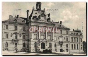 Meaux - L & # 39Hotel City - - Old Postcard