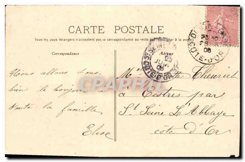 Old Postcard Dijon Prefecture