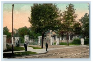 1908 South Avenue Entrance Mount Hope Cemetery Rochester NY Antique Postcard