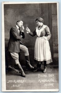 Chicago Illinois IL Postcard RPPC Photo Pleschner Poland Theater c1910's Antique