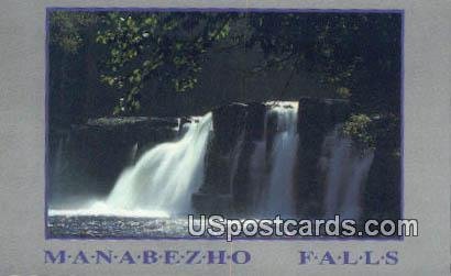 Manabezho Falls in Ontonagon, Minnesota