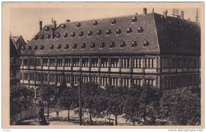 STRASBOURG, Hotel de Commerce et Monment Gutenberg,  Alsace, France, 10-20s