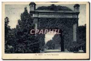 Old Postcard Metz Gate Serpenoise