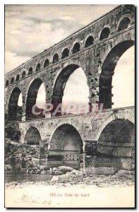 Old Postcard The Pont du Gard