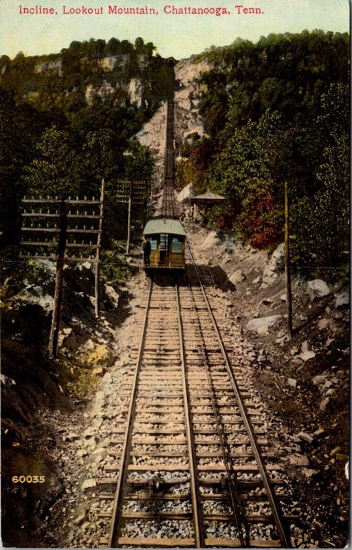 Postcard Incline at Lookout Mountain in Chattanooga, Tennessee
