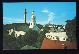 Provincetown, Massachusetts/MA/Mass Postcard, Redeemer Church Steeple, Cape Cod