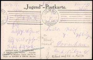 Germany WWI General von Hindenburg Feldpost Patriotic PPC 69993