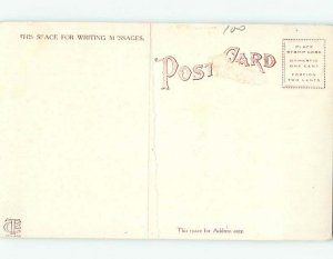 Divided-back HOTEL SCENE Ontario California CA AE2171