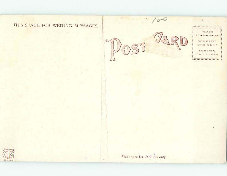 Divided-back HOTEL SCENE Ontario California CA AE2171