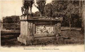 CPA Ermenonville- Tombeau de J.J. Rousseau FRANCE (1020483)