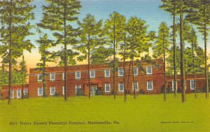 Henry County Memorail Hospital, Martinsville, VA, USA Unused 