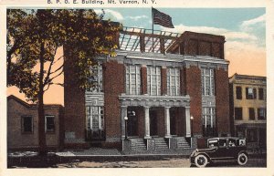 J84/ Mt Vernon New York Postcard c1910 Elks Lodge Building 147