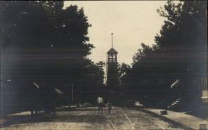 Danbury CT Terrace Place c1905 Real Photo Postcard jrf