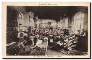 Old Postcard Shoe Shoemaker Street Lampeze Paris Samuel Rouviere TOP
