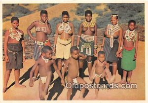 Young Zulu Dancers Unused 