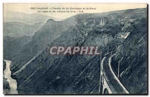 Old Postcard Dauphine Electric Railway of Mure online and abysses Drac