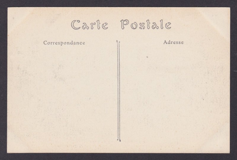 FRANCE, Postcard, Ruins of a village located in the line of artillery fire, WWI