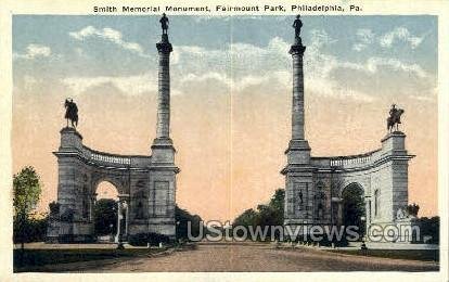 Smith Memorial Monument - Philadelphia, Pennsylvania