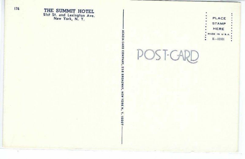 NY - NYC, The Summit Hotel