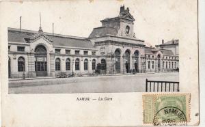 BF16651 namur la gare  belgium  front/back image