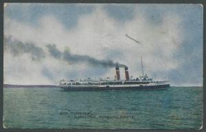 Steamer Turbinia | Hamilton-Toronto Route | Ship