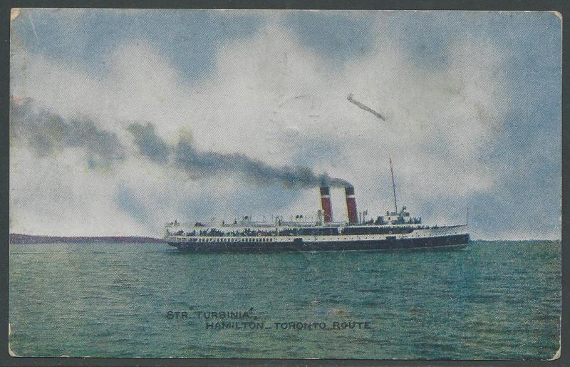 Steamer Turbinia | Hamilton-Toronto Route | Ship