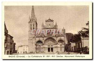 Bazas - The Cathedral - Old Postcard